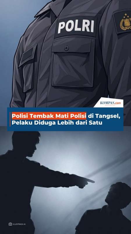 Polisi Tembak Mati Polisi di Tangsel, Pelaku Diduga Lebih dari Satu