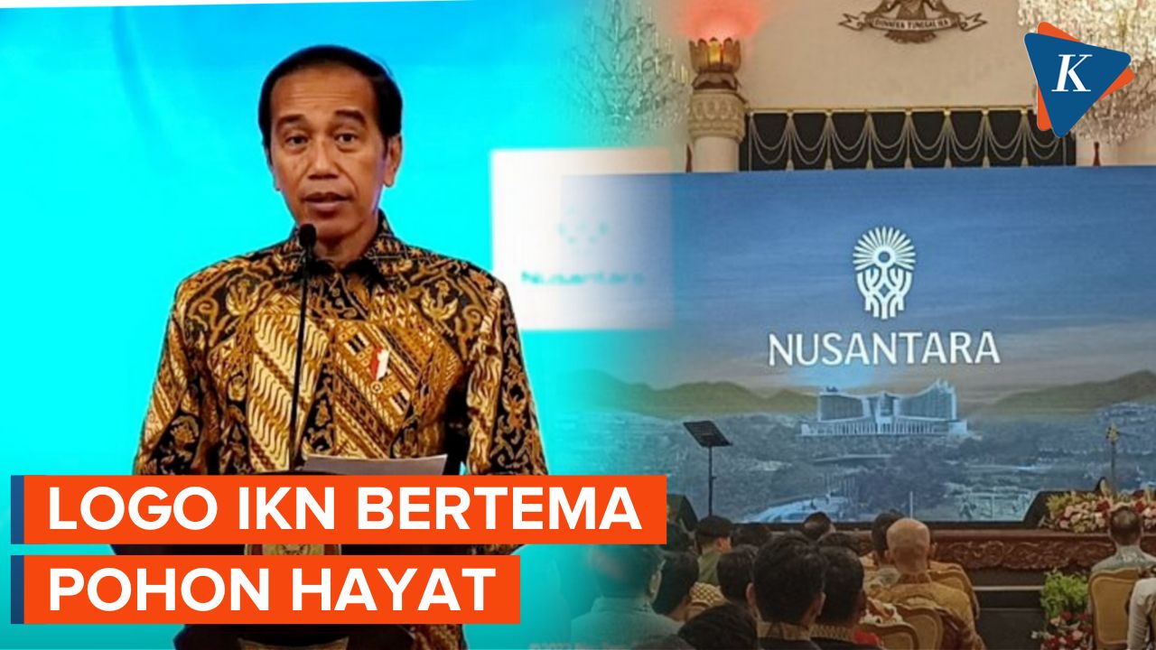 Jokowi Luncurkan Logo IKN Berupa Pohon Hayat, Ini Bentuknya... 