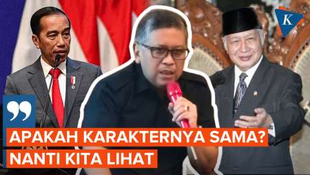 Hasto Sebut Jokowi dan Soeharto Ada Kemiripan