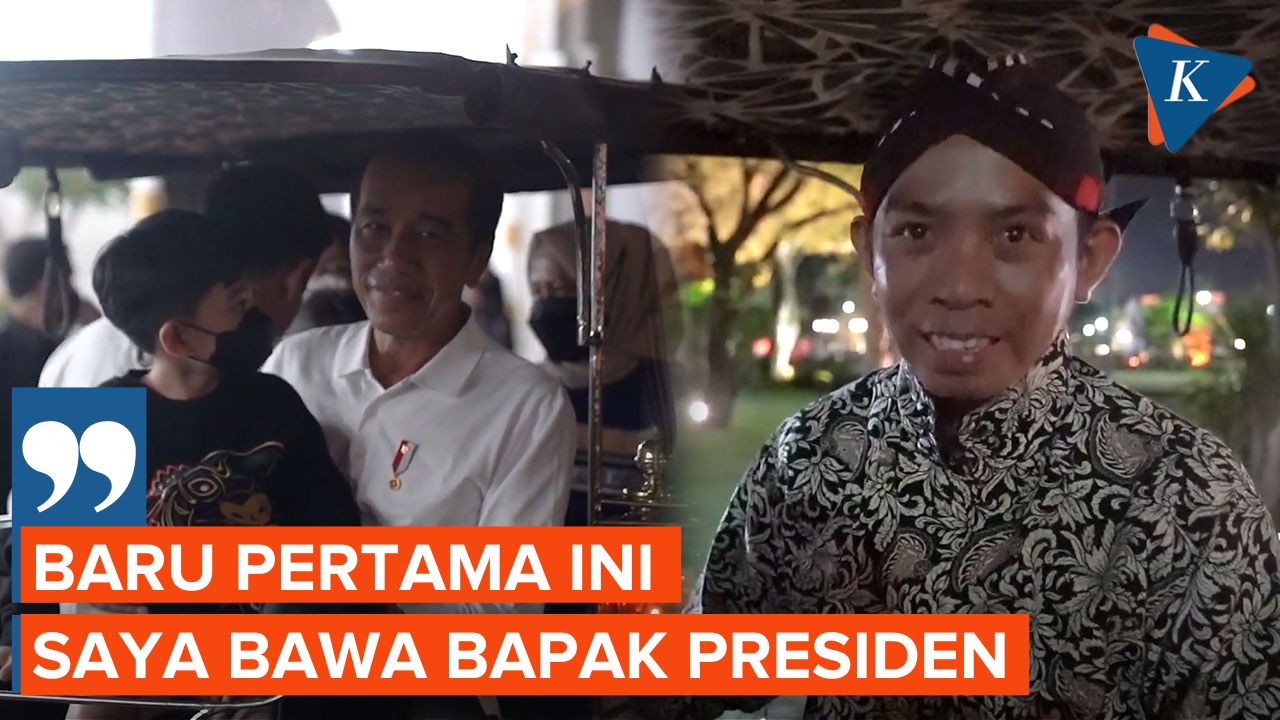 Cerita Kusir Andong Bawa Jokowi dan Keluarga Keliling Malioboro