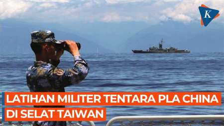 Ketegangan Meningkat, Tentara PLA China Latihan “Mengepung” Taiwan