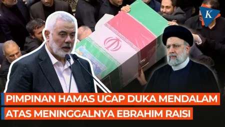 Ismail Haniyeh, Kepala Politik Hamas Ucap Duka Mendalam atas Tewasnya Ebrahim Raisi
