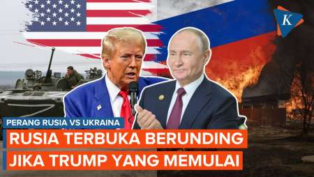 Rusia Siap Berunding dengan Ukraina jika Trump Memulainya