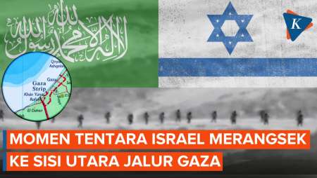 Kuasai Sisi Utara Gaza, Israel Hancurkan Gedung-gedung dari Darat dan Udara