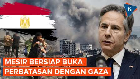 Mesir Buka Penyeberangan Rafah untuk Koridor Kemanusiaan ke Gaza