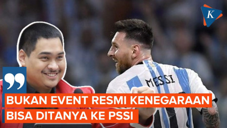 Menpora Ogah Jawab Isu Messi Batal ke Indonesia