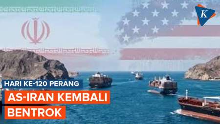 Hari Ke-120 Perang: AS Dan Iran Kembali Saling Serang!