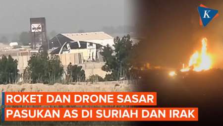 Pasukan AS di Irak Barat Diserang Drone dan Roket Dekat Pangkalan Udara Ain Al-Asad