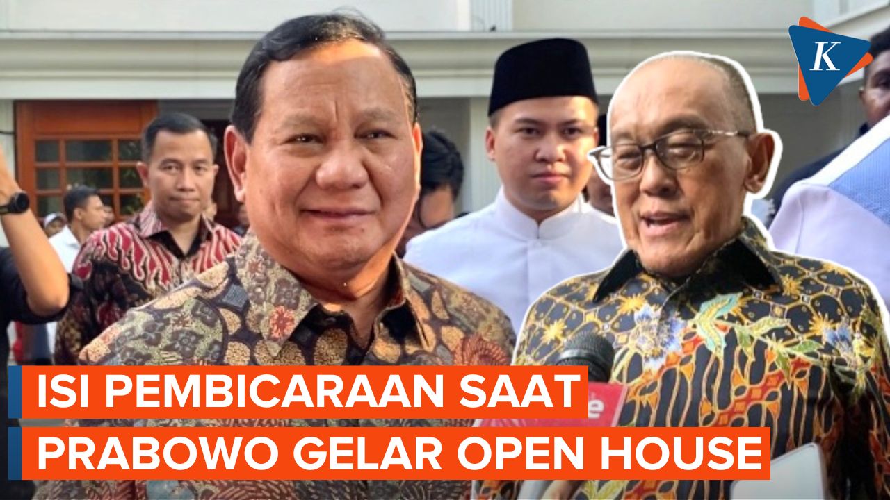 Open House Prabowo Tak Bahas Politik, Ini Penjelasan Aburizal Bakrie