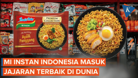 Mi Instan Indonesia Masuk Jajaran Mi Terbaik di Dunia, Nomor Urut Berapa?