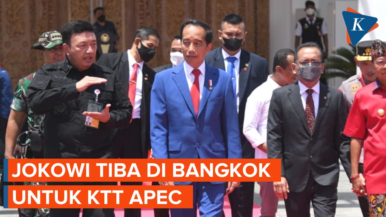 Usai KTT G20 Bali, Jokowi Bertolak ke Thailand Hadiri KTT APEC