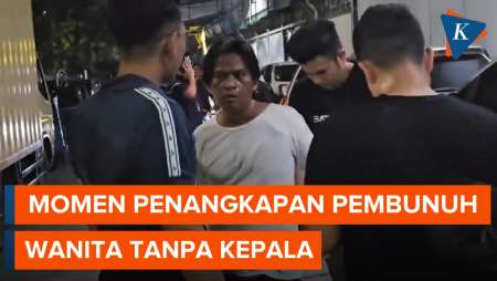 Detik-detik Penangkapan Pembunuh Wanita Tanpa Kepala di Muara Baru