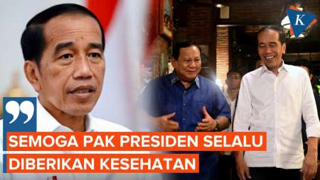 Senang Prabowo Mampir ke Solo, Jokowi: Semoga Pak Presiden Diberi Kesehatan