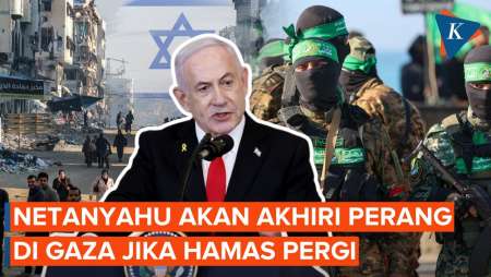 Netanyahu: Perang Berakhir jika Hamas Angkat Kaki dari Gaza