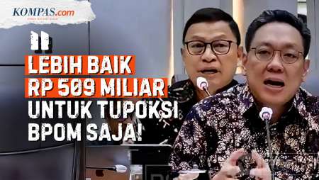 DPR Kesal Dana BPOM Rp 509 Miliar Dikuras Untuk MBG, Layangkan Interupsi