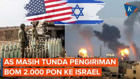 AS Masih Tunda Pengiriman Bom 2.000 Pon ke Israel, Ada Apa?