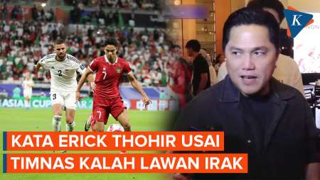 Timnas Indonesia Protes soal Gol Kontroversial Irak, Erick Thohir: Goal is Goal!