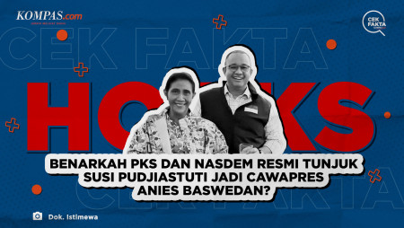 Benarkah PKS dan Nasdem Resmi Tunjuk Susi Pudjiastuti Jadi Cawapres Anies Baswedan?