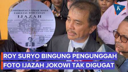 Roy Suryo Pertanyakan Alasan Jokowi Tak Pernah Gugat Dian Sandi, Pengunggah Ijazahnya