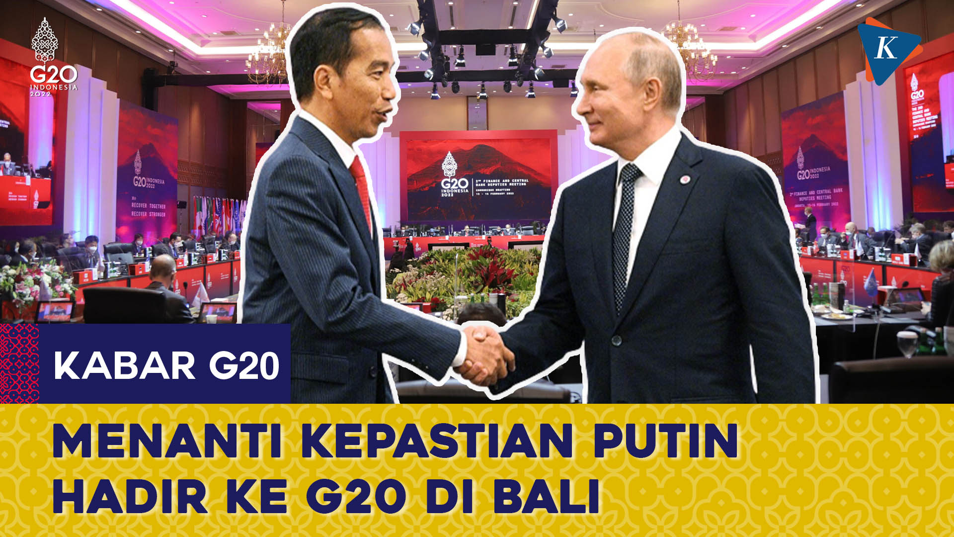 Kremlin Ungkap Alasan Putin Belum Pasti Hadir KTT G20