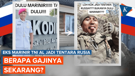 Viral Eks Marinir TNI AL Jadi Tentara Rusia, Berapa Gajinya?