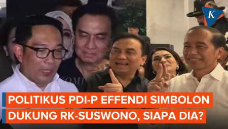 Profil Effendi Simbolon, Politikus PDI-P yang Dukung Ridwan Kamil-Suswono