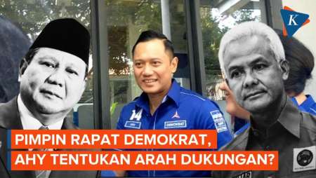 Cabut dari Koalisi Perubahan, AHY Pimpin Rapat Internal Tentukan Arah Koalisi Demokrat