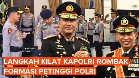 Manuver Kapolri Suyudi Rombak Jajaran Polri Era Listyo Sigit