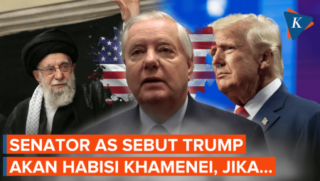 Senator AS Peringatkan Iran, Sebut Trump Akan Habisi Khamenei Jika...