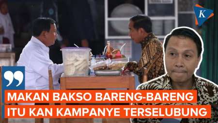 Jokowi Bilang Tak Bakal Kampanye, Timnas Amin Singgung Makan Bakso Bareng Prabowo