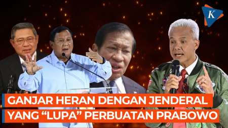 Ganjar Sindir Jenderal yang Dulu Pecat Prabowo, tapi Kini Dukung 02