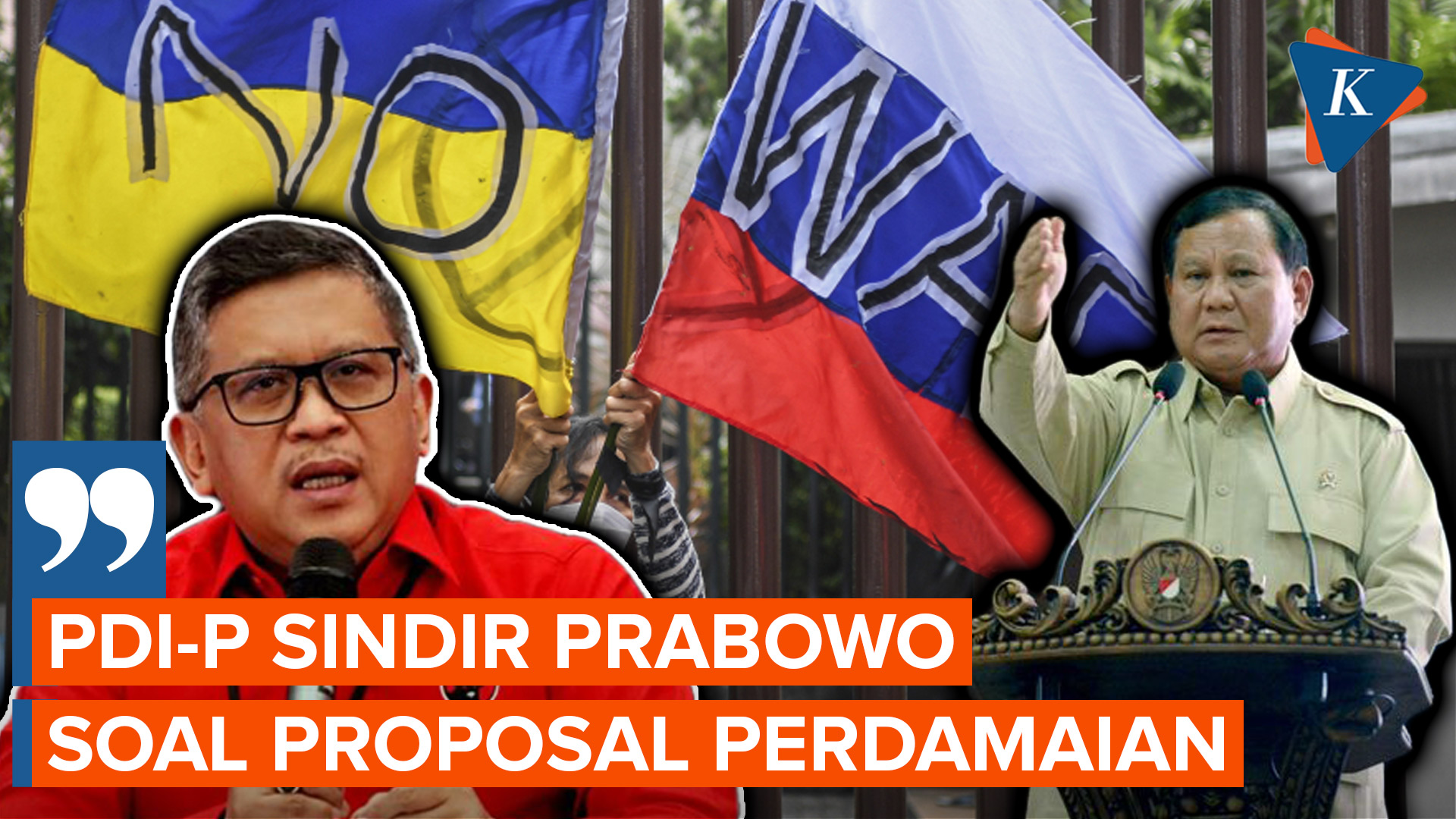 PDI-P Sindir Prabowo soal Proposal Perdamaian yang Ditolak Ukraina