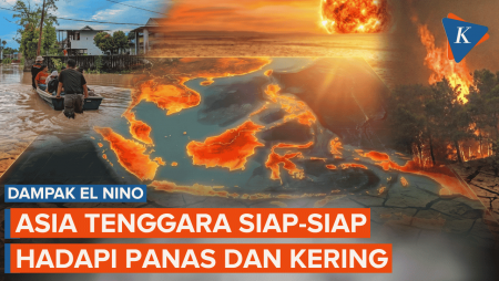 El Nino Menguat, Asia Tenggara Bakal Dihantam Panas Dan Kering Mulai Agustus 2026