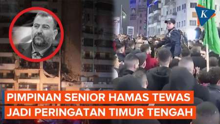 Wakil Pemimpin Hamas Terbunuh Jadi Peringatan untuk Timur Tengah