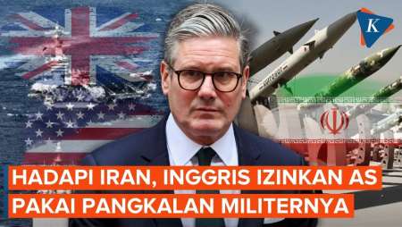 Targetkan Rudal Iran, Inggris Izinkan AS Gunakan Pangkalan Militernya