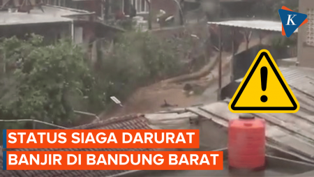 Bandung Barat Diterjang Banjir dan Longsor, Status Siaga Darurat