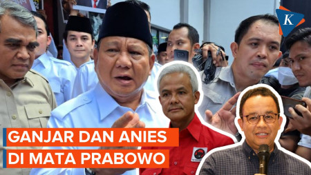 Sosok Ganjar dan Anies di Mata Prabowo Subianto