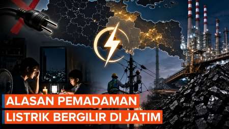 Pemadaman Listrik Bergilir Di Jatim, Ini Kata ESDM