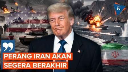 Trump: Perang Iran Akan Segera Berakhir