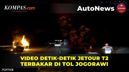 Viral Jetour T2 Terbakar Di Tol Jagorawi