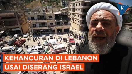Penampakan Lebanon Selatan Usai Serangan Besar-besaran Israel