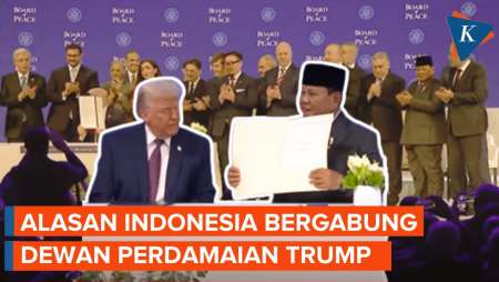 Alasan Indonesia Gabung Dewan Perdamaian Bentukan Trump