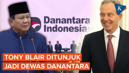 Tony Blair, mantan PM Inggris Jadi Pengawas Danantara