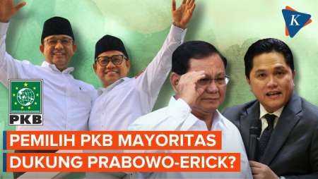 Survei SMRC: Mayoritas Pemilih PKB Justru Pilih Prabowo-Erick