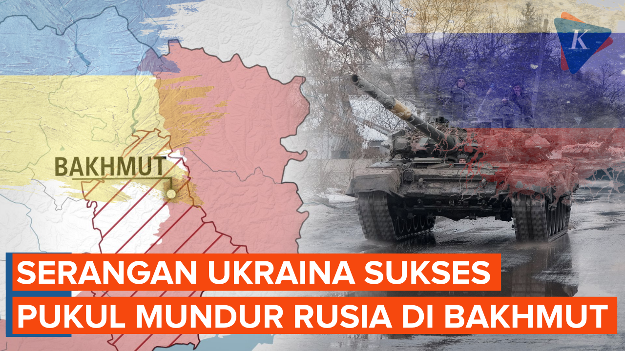 Serangan Balasan Ukraina Pukul Mundur Rusia dari Dekat Bakhmut