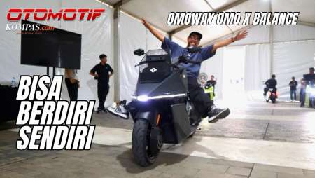 Omoway Omo X Balance | Motor Yang Bisa Berdiri Sendiri