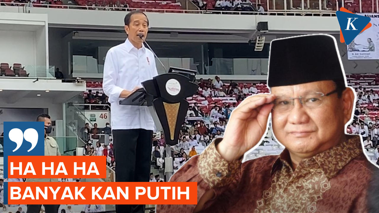 Respons Prabowo soal Ucapan Jokowi Pemimpin Berambut Putih