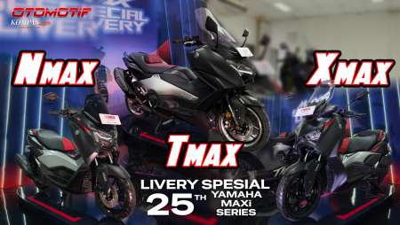 Livery Spesial Perayaan 25 Tahun Yamaha Max