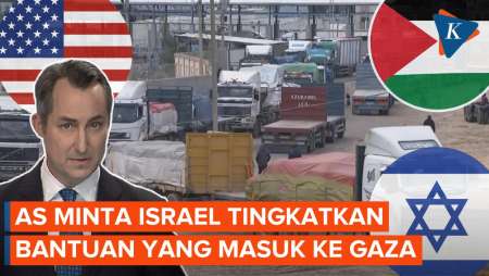 AS Desak Israel Tingkatkan Jumlah Bantuan ke Gaza