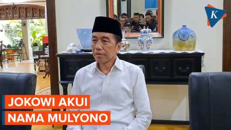 Jokowi Benarkan Semasa Kecil Bernama Mulyono, Diganti Karena Sakit-Sakitan